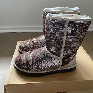 Sequin UGG boots
